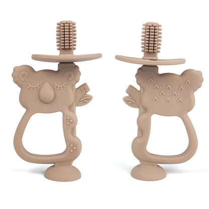 Ali+Oli Training Toothbrush Oral Care Koala (Taupe)