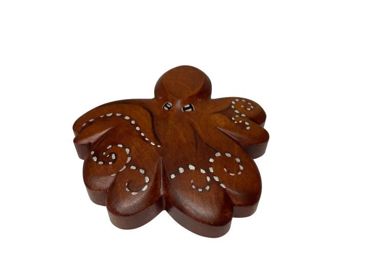 HOLZWALD Handmade Wooden Octopus