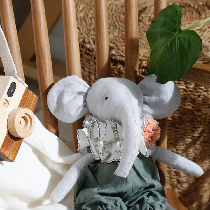 2 Stories Elephant Elly Toy Rag Doll