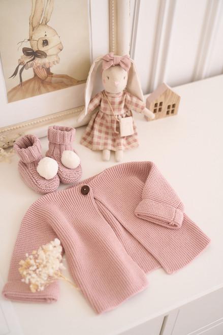 Alimrose Baby Jacket Petal 0-6 mths