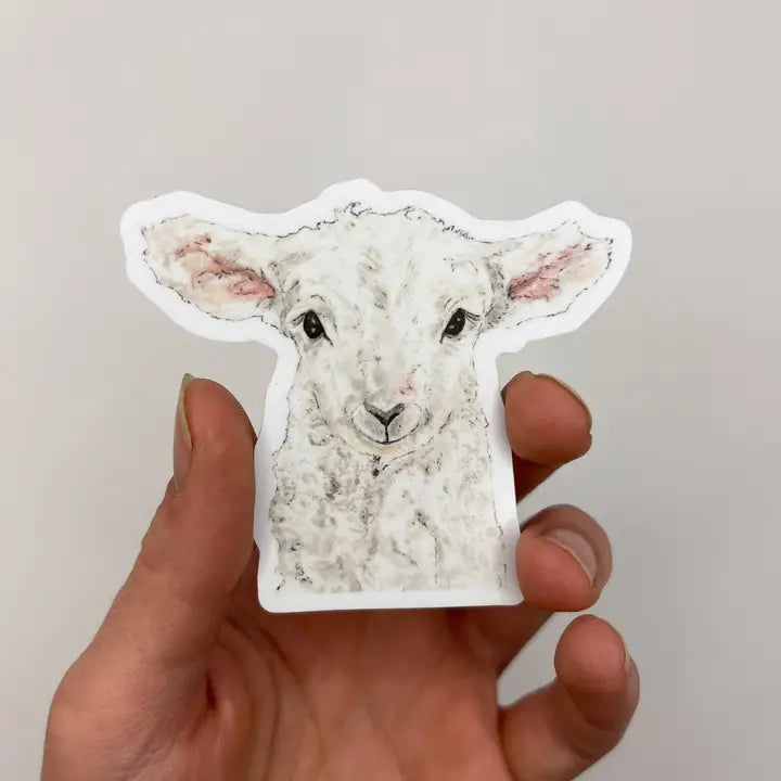 WLDFLWR Studio Lamb Vinyl Sticker