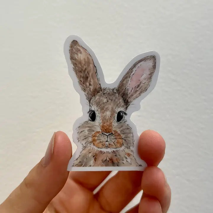 WLDFLWR Studio Bunny Vinyl Sticker