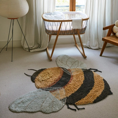 Lorena Canals Washable Cotton Rug Bee