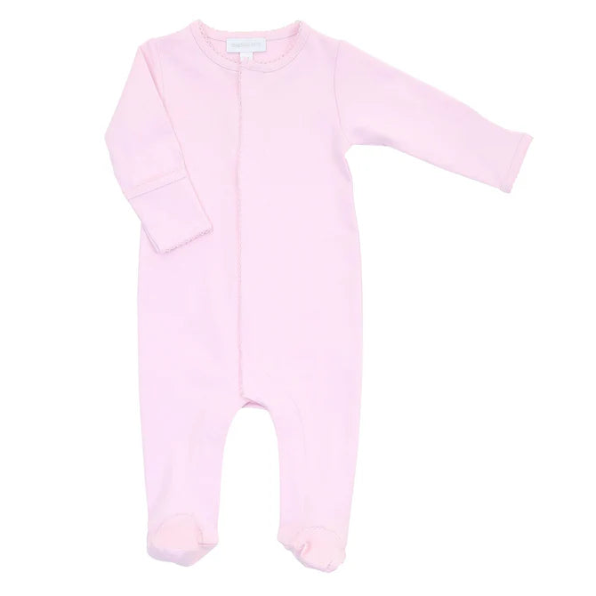 Magnolia Baby Solid Essentials Pink Footie