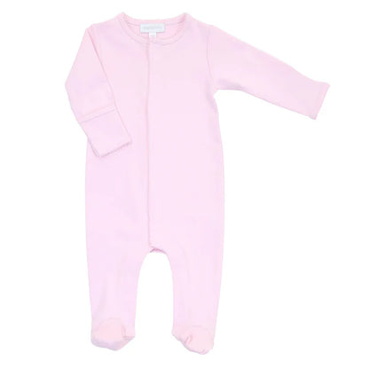 Magnolia Baby Solid Essentials Pink Footie