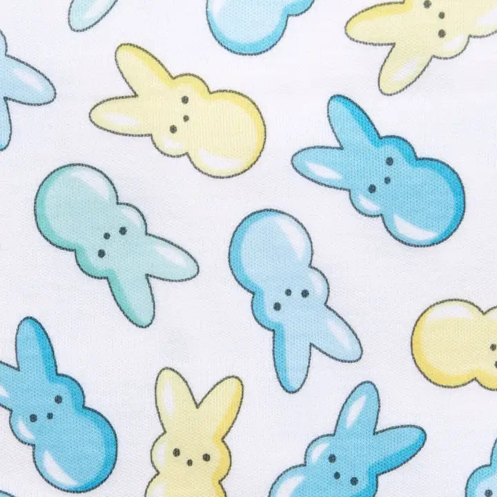 Magnolia Baby Peep-Tastic! Long Pajamas - Light Blue