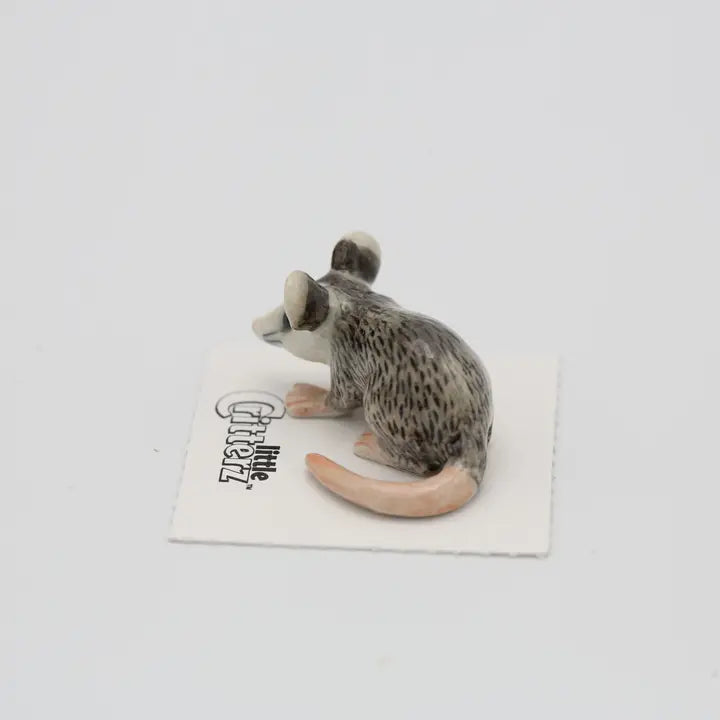 Little Critterz Thumbs Opossum Porcelain Miniature