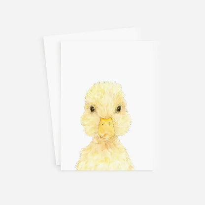 WLDFLWR Studio Duck Blank Greeting Card