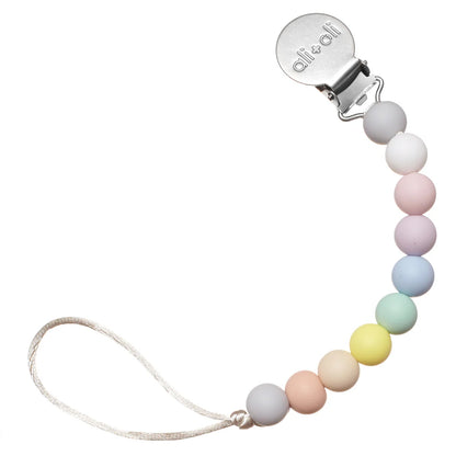 Ali+Oli Pacifier Clip (Thin Pastel)