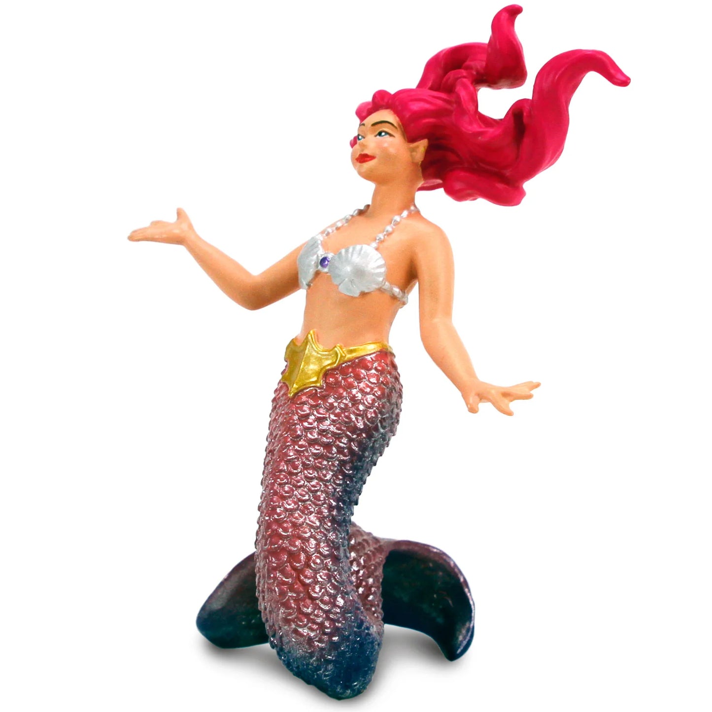 Safari Ltd Pink-Haired Mermaid Toy Figure