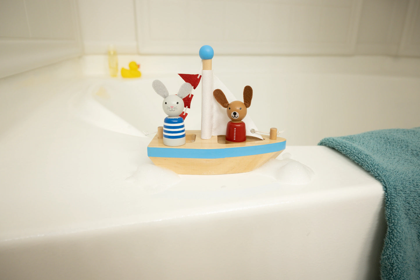 Jack Rabbit Creations Boats and Buddies: Dog & Bunny