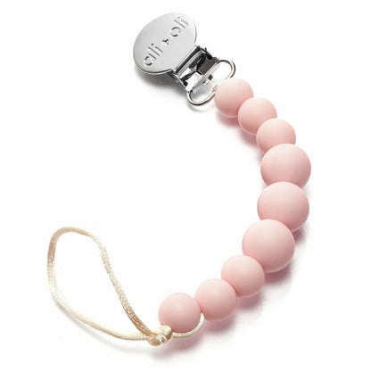 Ali+Oli Pacifier Clip (Pink)