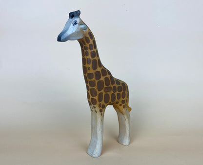 Green Taiga Toys Handmade Wooden Giraffe