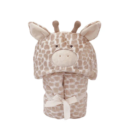 Mon Ami Designs Gentry Giraffe Hooded Blanket