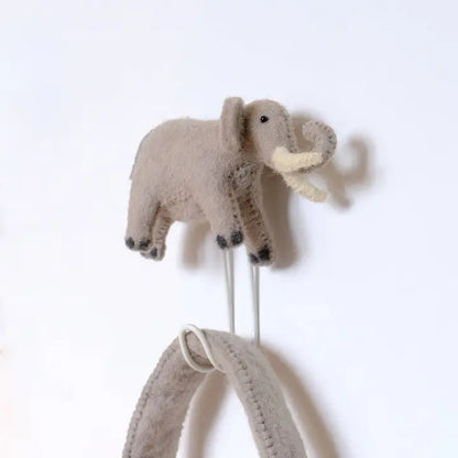 Fiona Walker England Elephant Kids Coat Hook - Portrait