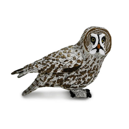 Safari Ltd Great Grey Owl Toy Figure