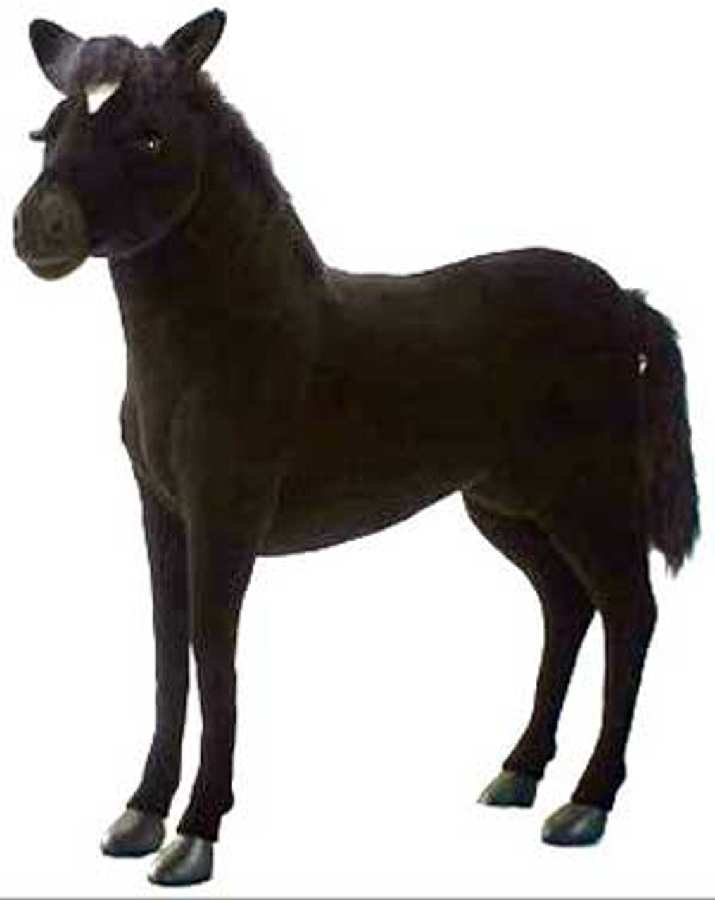 Hansa Creation Black Beauty Horse, Ride-On 39''