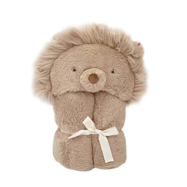 Mon Ami Designs Luca Lion Hooded Blanket