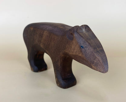 Green Taiga Toys Handmade Wooden Tapir