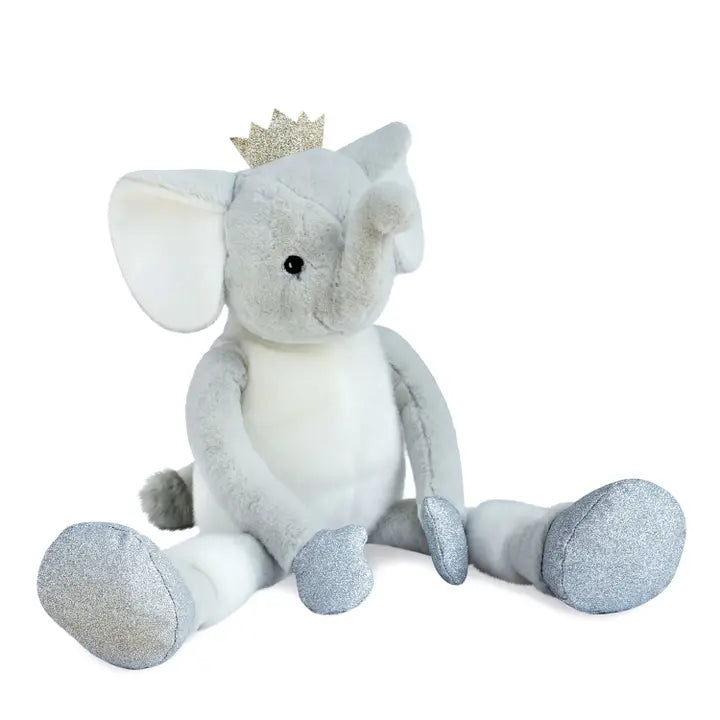 Doudou Et Compagnie Glitter Elfy Elephant Plush