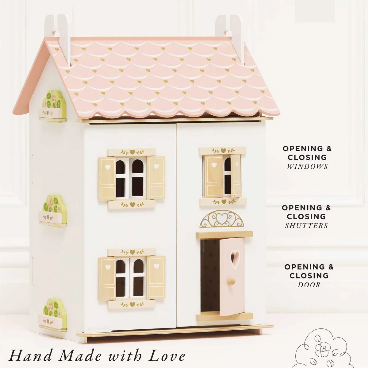 Le Toy Van Roseheart Wooden Dolls House