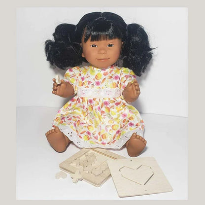 Tyber Baby Doll Girl with Down Syndrome - Hispanic