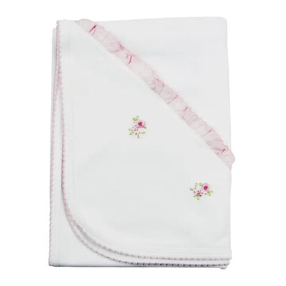 Baby Threads Flower Bouquets Girl Pima Cotton Baby Blanket