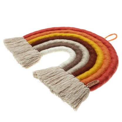 Ali+Oli Macrame Wall Decor Rainbow (Harvest)