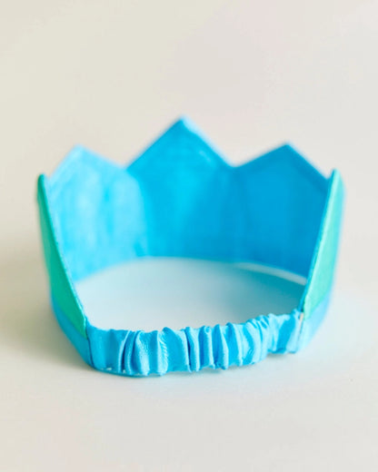 Sarah's Silks 100% Silk Mermaid Crown For Birthdays and Dress Up