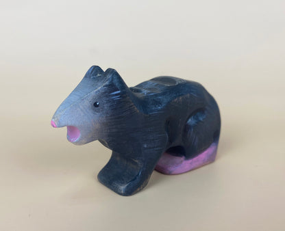 Green Taiga Toys Handmade Wooden Opossum