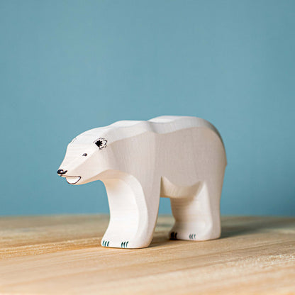 Bumbu Toys Wooden Polar Bear