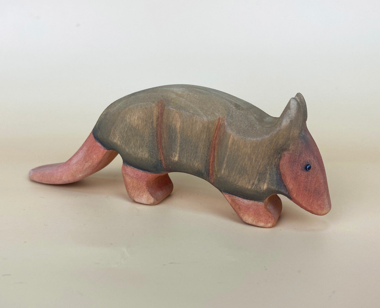 Green Taiga Toys Handmade Wooden Armadillo