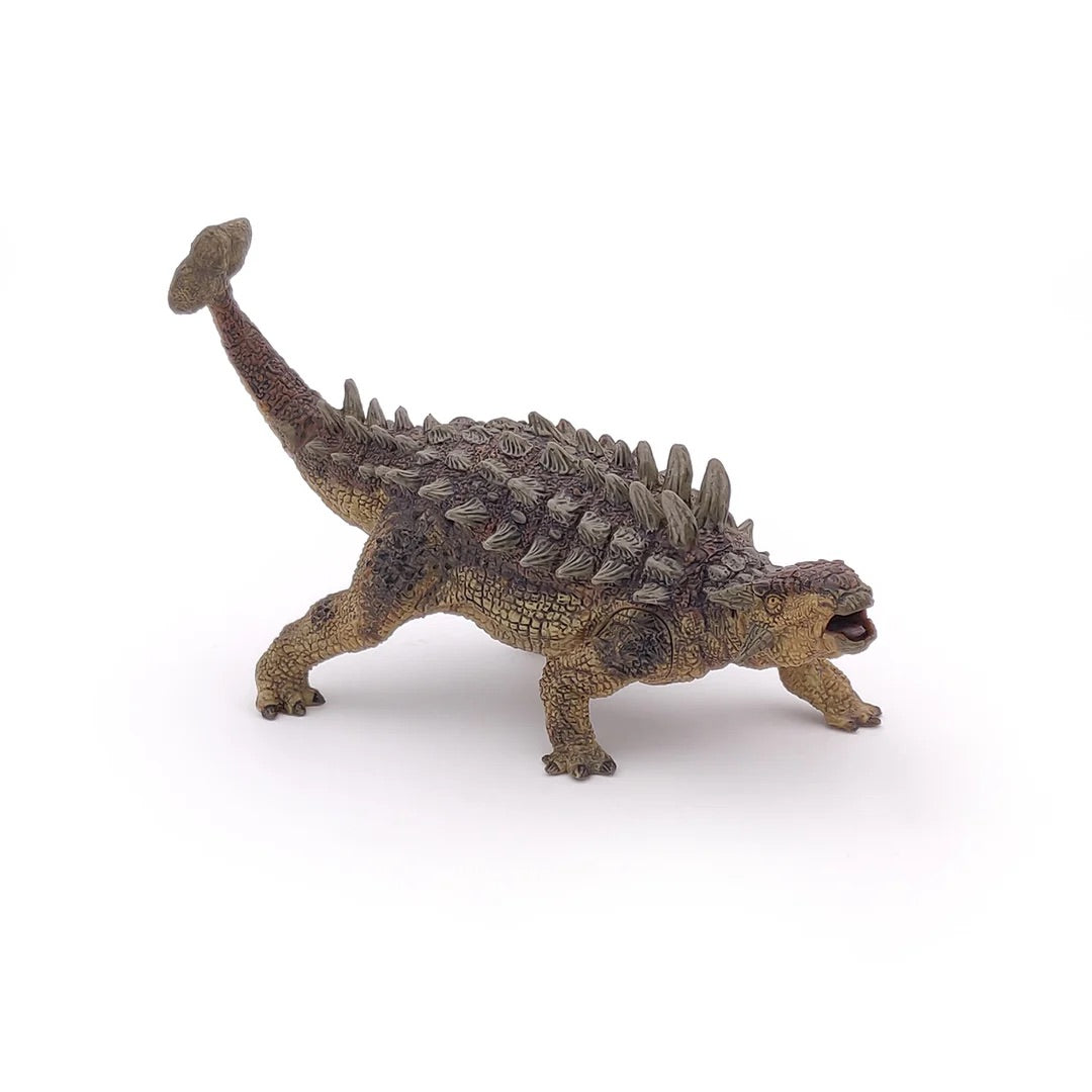 Papo France Hand Painted Realistic Ankylosaurus Figurine Toy