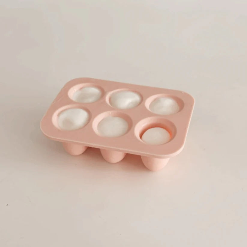 Ali+Oli Freezer Trays (Pink) Set of 2 for Baby Food, Purees, and Breast Milk