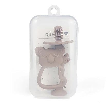 Ali+Oli Training Toothbrush Oral Care Koala (Taupe)