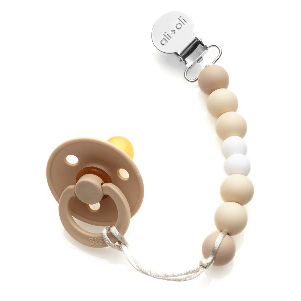 Ali+Oli Pacifier Clip (Natural)