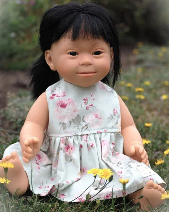 Tyber Baby Doll Girl with Down Syndrome - Asian