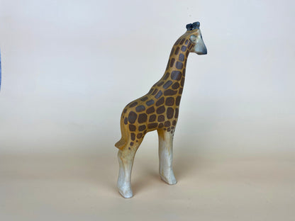 Green Taiga Toys Handmade Wooden Giraffe