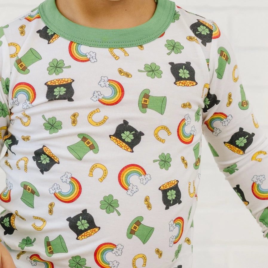 Magnolia Baby Pots of Gold Big Kid Long Pajamas