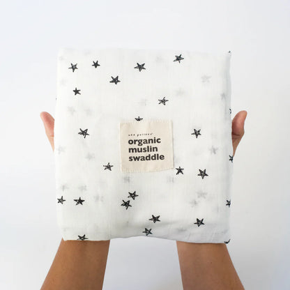 Wee Gallery Organic Muslin Swaddle - Stars