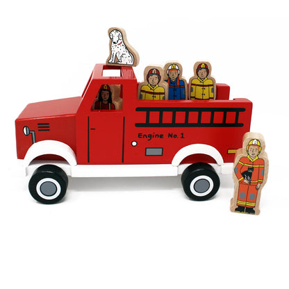 Jack Rabbit Creations To the Rescue - Magnetic Fire Truck