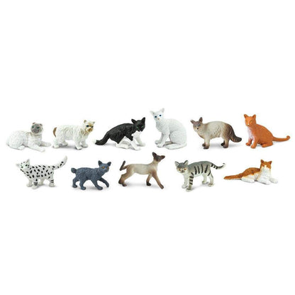 Safari Ltd Domestic Cat Figurines TOOB