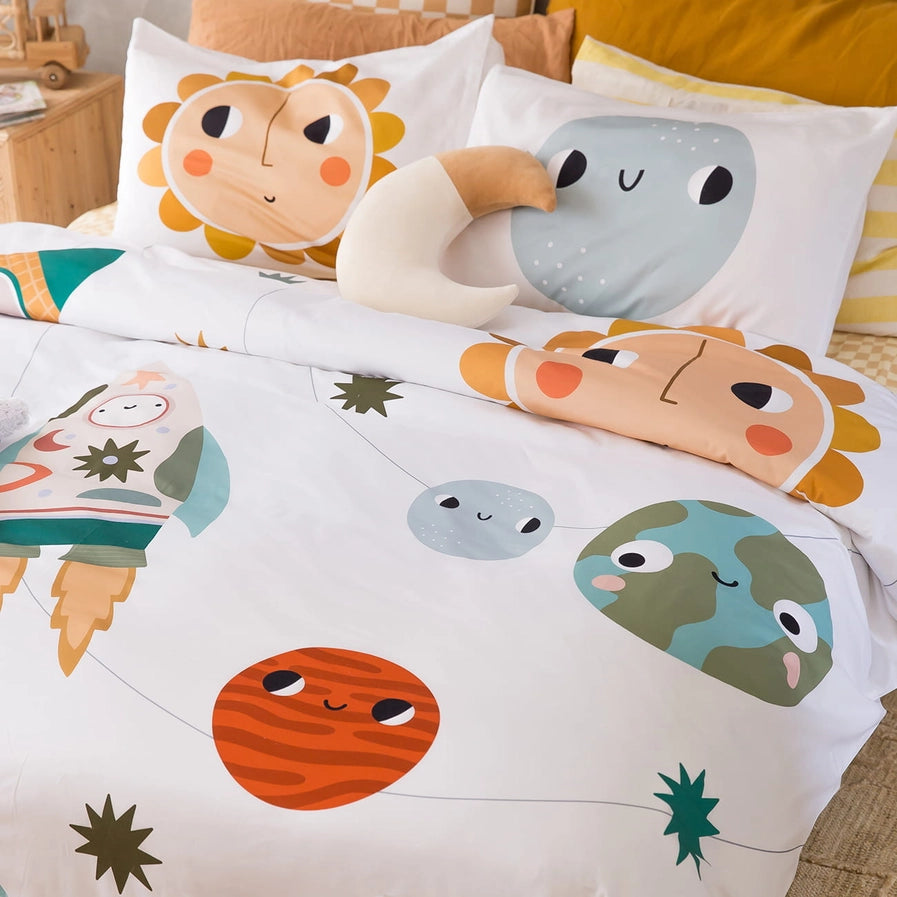 Rookie Humans Kids Bedding Set: Space Explorer