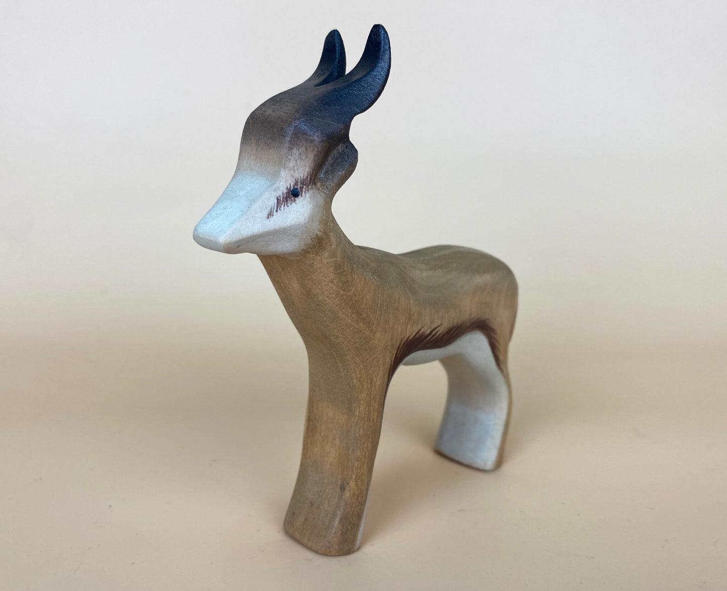 Green Taiga Toys Handmade Wooden Gazelle