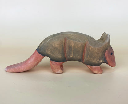 Green Taiga Toys Handmade Wooden Armadillo