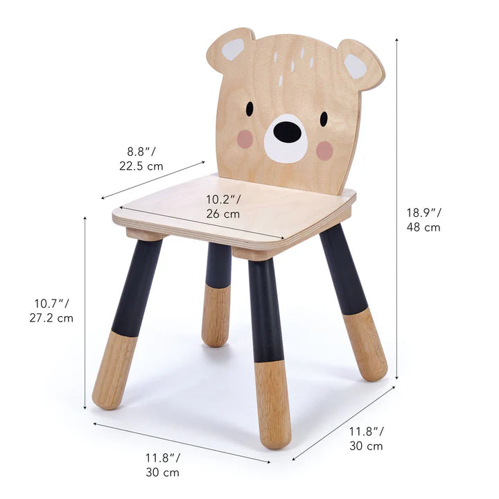 Tender Leaf Toys Forest Bear Chair