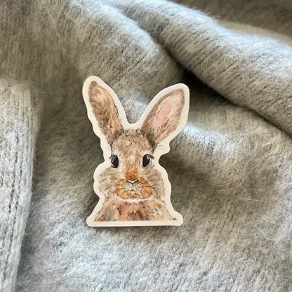 WLDFLWR Studio Bunny Vinyl Sticker