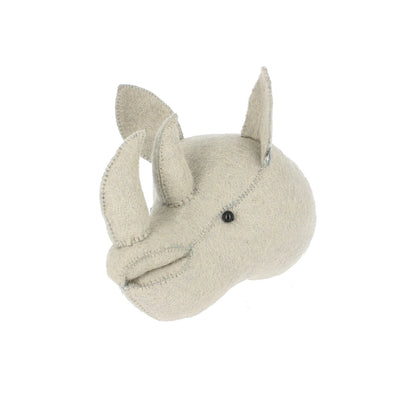 Fiona Walker England Mini Rhino Head - Kids Room Décor - Noah's Ark