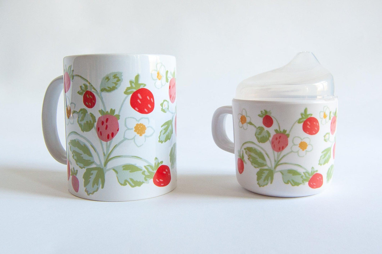 Helmsie Strawberry Mama & Me Cup Set