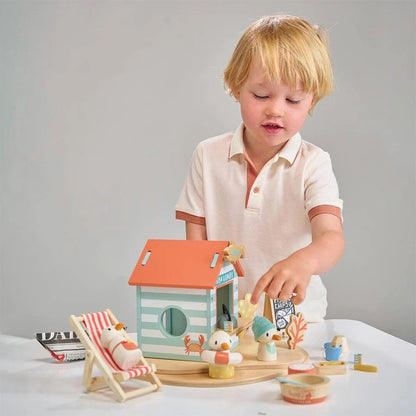 Tender Leaf Toys Sandy's Wooden Beach Hut